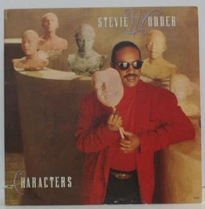STEVIE WONDER - CHARACTERS - FUNK SOUL VINYL LP PROMO - Picture 1 of 8