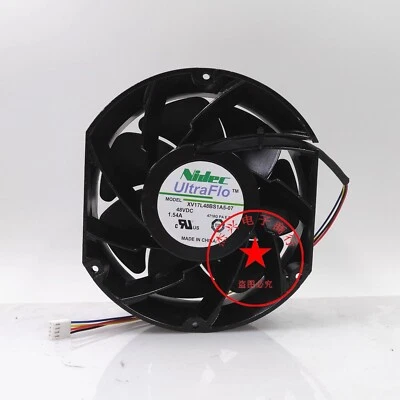 Nidec XV17L48BS1A5-07 DC48V 1.54A 4-Pin Cooling Fan - Image 1 of 3