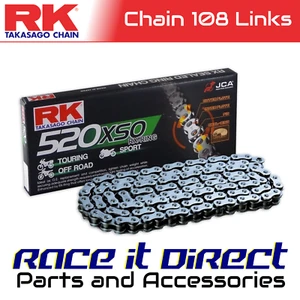 RK Chain for Honda CMX250 C Rebel USA 1996-2016 Black RX-Ring - Picture 1 of 9