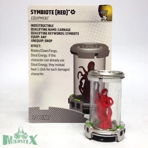 Heroclix Spider-Man: Beyond Amazing set Symbiote (rojo) #S007 objeto ¡con tarjeta! - Imagen 1 de 1