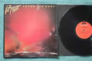 PAT TRAVERS BAND Crash And Burn 1980 Original STERLING Excellent! - Picture 1 of 7