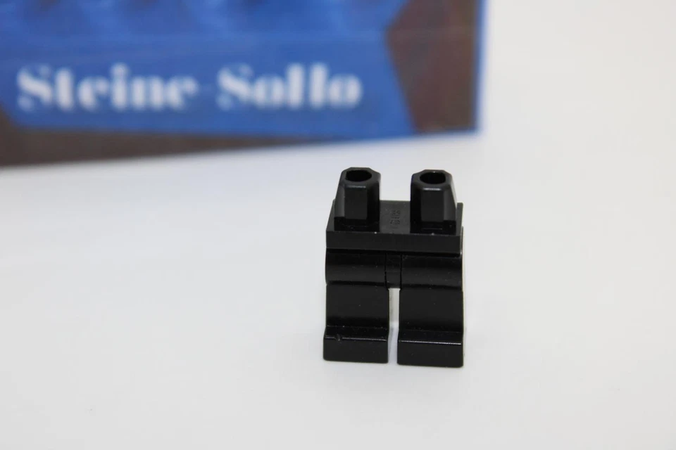 Lego (c) 1x Figuren Bein / Beine / Hose - schwarz - 970c00 - Figurenteile Figur - Bild 1 von 1
