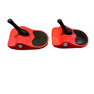 ZIPFY 03 & 05 Red Freestyle Mini Luge Snow Sled Alpine Race Downhill Speedster