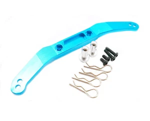 Aluminum metal Upgrade part Kit Fit For TRAXXAS SLASH 4x4 1/10 RC Car Truck Blue - Picture 1 of 66