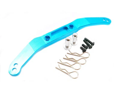 Aluminum metal Upgrade part Kit Fit For TRAXXAS SLASH 4x4 1/10 RC Car Truck Blue - Image 1 of 4