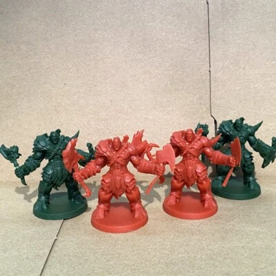 4PCS Orc Warriors Miniatures Sword & Sorcery Board Game Model DND TRPG Figures - Image 1 of 4