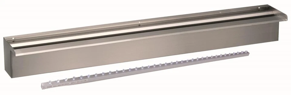 Ubbink Edelstahlwasserfall Niagara 90 mit LED, NEUWARE - Bild 1 von 1