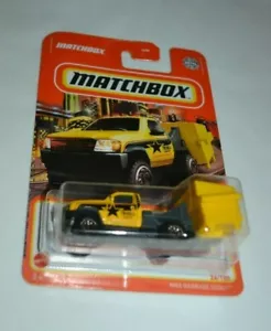 MATCHBOX 2022 CITY ADVENTURE 24/100 - MBX GARBAGE SCOUT AMARILLO - Imagen 1 de 6