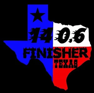 2024 or Any year Ironman Triathlon TEXAS Finisher Decal - Picture 1 of 1