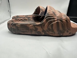 [HP6516] Adidas Adilette 22 Slide BEIGE/BROWN *NEW* MEN'S 8 - Picture 1 of 4