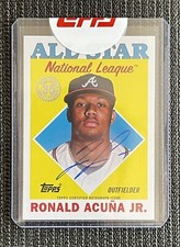 RONALD ACUNA JR. 2023 Topps Series 2 1988 All-Star AUTOGRAPH Card #88ASA-RA Auto