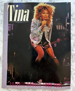 Tina Turner 1985 Private Dancer Pepsi Tour Concert Program Souvenir Booklet - Picture 1 of 4