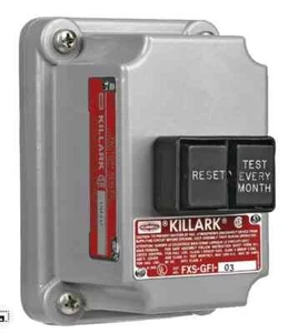 NEW Hubbell Killark FXS-GFIO3 Seal-X Ground Fault Interrupter Cover Assembly. B2 - Picture 1 of 3
