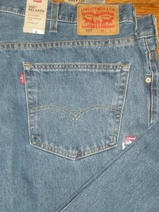 NWT LEVI'S 550 RELAXED FIT TAPERED LEG JEANS SZ: 48 X 34 - Picture 1 of 2