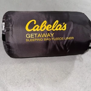 Cabela’s Getaway Rechteck Schlafsack Fleece Liner 35”x83” - Bild 1 von 4