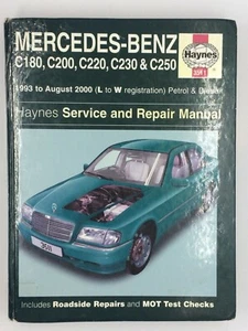 Haynes Service & Repair manual.Mercedes C180, 200, 220, 230, 250. £0 UK delivery - Picture 1 of 4