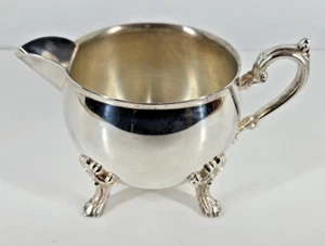 Vintage Silver Plated Footed Creamer Sheridan Taunton Silversmiths - Picture 1 of 5
