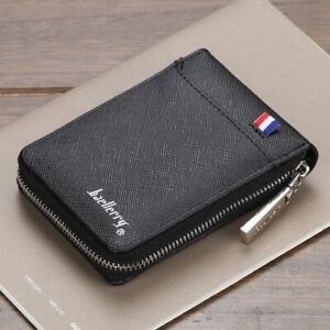 For Men's Short Small Wallet Card Holder Handbag Casual Purse Fashion Business 