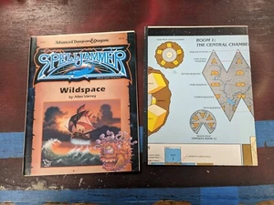 Wild Space W/Map 9273 Spelljammer SJA1 TSR AD&D 2nd Edition - Picture 1 of 7