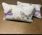 1 X Prestigious Fabrics Admiral Lilac Butterfly Cushion Inc Pad, Zipped & Piped
