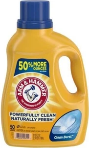 Arm & Hammer Clean Burst Liquid Laundry Detergent, 50 loads - Picture 1 of 1