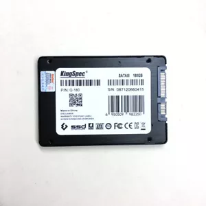 Original KingSpec 180 GB SSD SATAIII 2.5" inch INTERNAL Solid State Drive Q-180 - Picture 1 of 4
