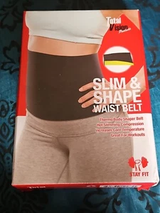 SLIM AND SHAPE WAIST BELT GREAT FOR THE GYM HOT SLIMMING COMPRESSION - Picture 1 of 2