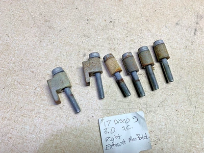 14 15 17 18 19 LAND ROVER DISCOVERY 5 3.0 COLECTOR DE ESCAPE PERNOS DE MONTAJE DERECHO Foto 1 de 2