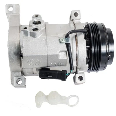 AC A/C Compressor For GMC YUKON 2001 2002 2003-2007 2008 2009 6.0L 5.3L 4.8L - Image 1 of 4