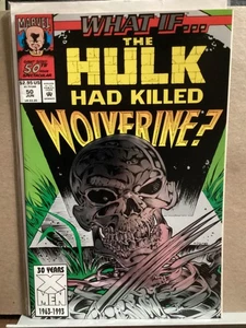 ¿QUÉ PASARÍA SI... #50 HULK HUBIERA MATADO A WOLVERINE? MARVEL 1993 FOIL - Imagen 1 de 4