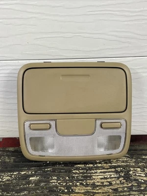 Luz domo mapa Honda CRV 2002-2006 OEM beige modelo LX de 2 pines Foto 1 de 4