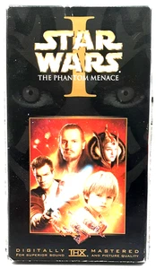 Lucasfilm Star Wars Episode 1 The Phantom Menace VHS Tape - Picture 1 of 2