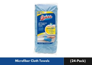 14 in. x 14 in. Microfiber Cloth Towels (24-Pack) - Picture 1 of 4