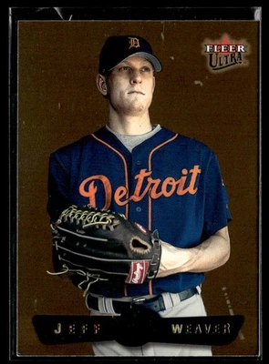 2002 Ultra #179 Jeff Weaver Gold Medallion - Image 1 of 2