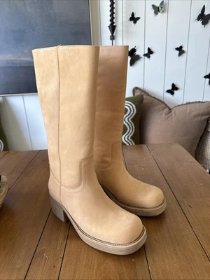 Jeffery Campbell Reflect Boots 9.5 Neutral  - Image 1 of 4