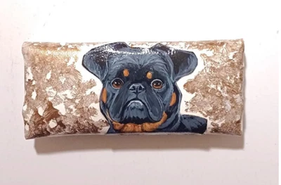 Estuche para gafas Brussels Griffon para perro pintado a mano Foto 1 de 2