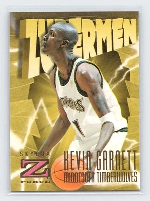 1996-97 SkyBox Z-Force #173 Kevin Garnett - Image 1 of 2