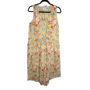 Velvet Graham Spencer Dress Womens Medium Floral Print Sleeveless Boho Summer - Picture 1 of 9