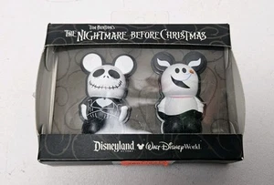 Disney Vinylmation 3D Trading Pin Jack Skellington & Zero Nightmare Before Xmas - Picture 1 of 5