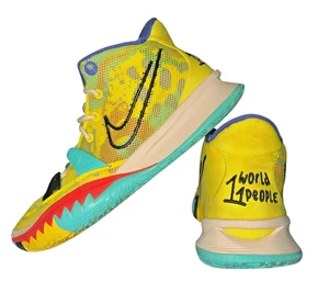 Nike Kyrie 7 ‘ 1 World 1 People’ Men’s Basketball Shoes Size 10.5 Sneakers - Picture 1 of 13
