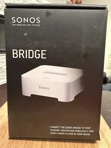 SONOS Bridge BR100 / Il Sistema HiFi Wireless - Bianco - Funzionante/Scatola Inclusa - Foto 1 di 2
