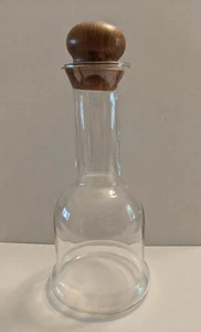VTG Danish Modern Dansk Teak Capped Wine Carafe by Jens Quistgaard - Circa 1970 - Picture 1 of 4