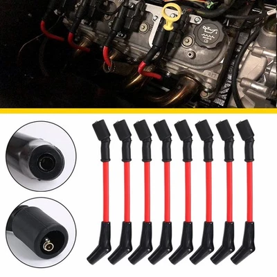 Cable de encendido de bujía de alto calor para Chevy Silverado GMC Sierra 1500 2500 3500 Foto 1 de 4