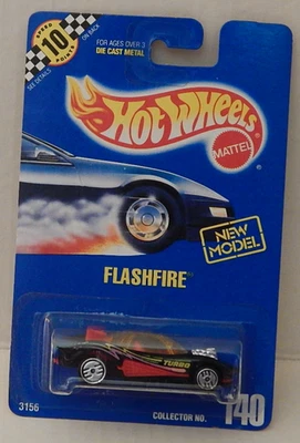 Flashfire Race Car Blown Engine Hot Wheels Mainline 1996-140 Retired 2008 - Image 1 of 4