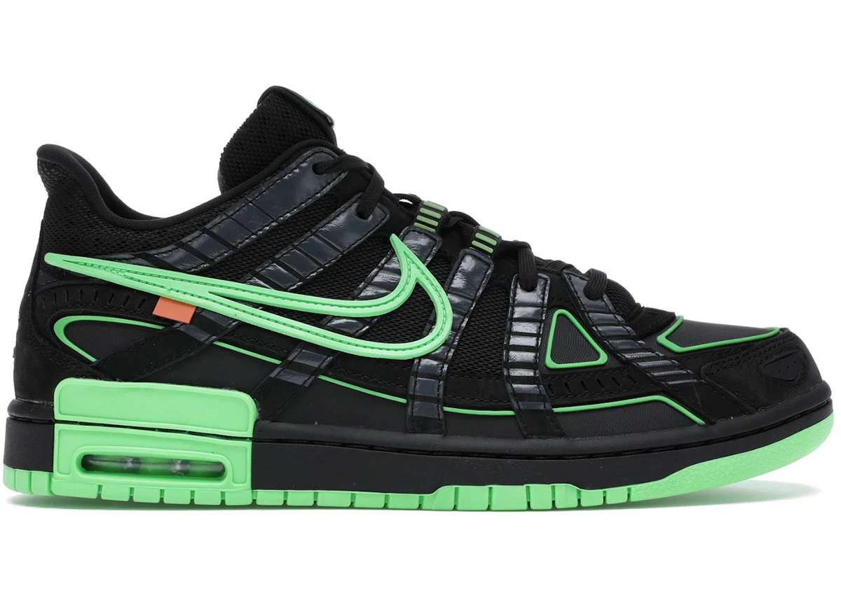 Nike Air Rubber Dunk x Off-White Low Green Strike for Sale