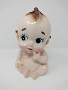 Rubens Baby Kewpie Head Vase / Head Planter - Big Eyes - Rubens 3119 *READ* - Picture 1 of 6