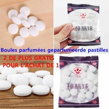 boules 20pcs naphtaline Moth Vêtements Rangements Livres tissu Boules Moth P6H0