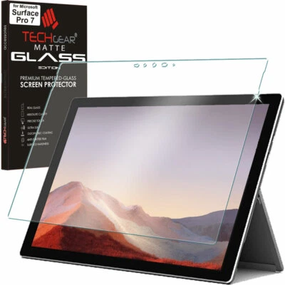 TECHGEAR Anti-Glare TEMPERED GLASS MATTE Screen Protector for Microsoft Surface Pro 7, 7+