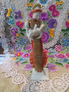 "HEREND PORCELANA FINA MADONNA CAMPESINA CON NIÑO ""MATYO MADONNA"" 7" - Imagen 1 de 6