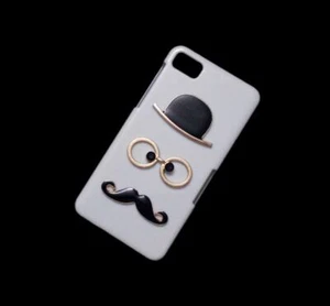 For Blackberry Z10 3D Cute Hat Eye Mustache Back Hard Phone Case Cover - Picture 1 of 2